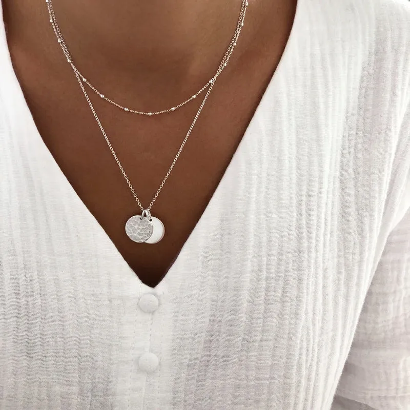 Collier "Lisy" argent