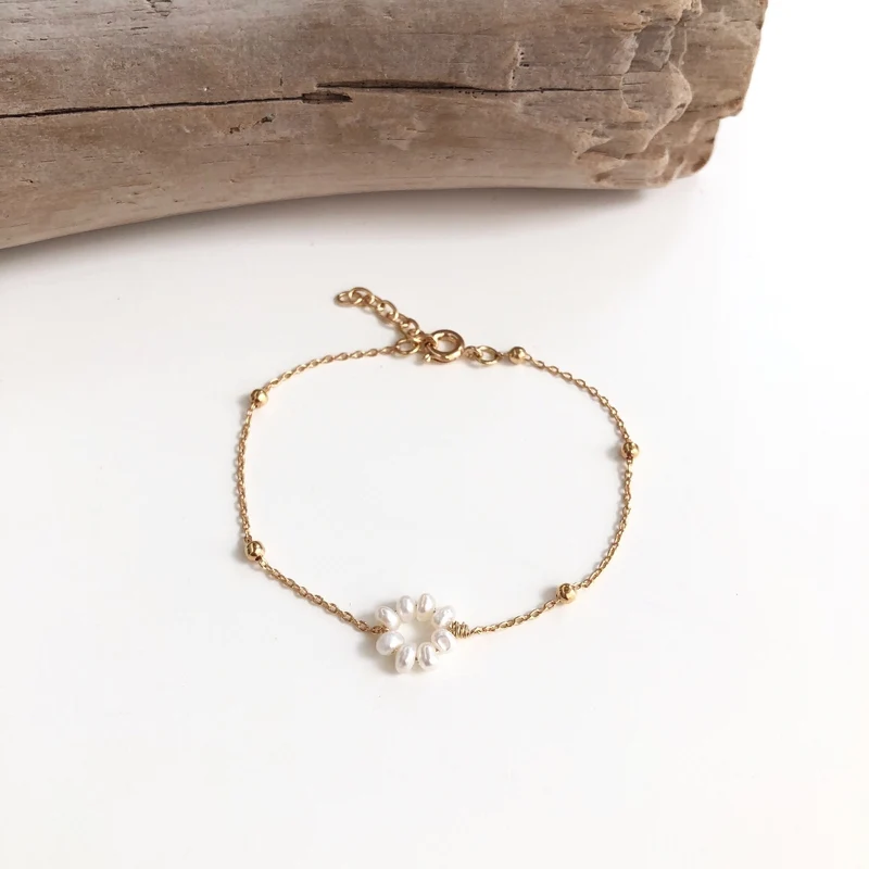 Bracelet "Hita" plaqué or