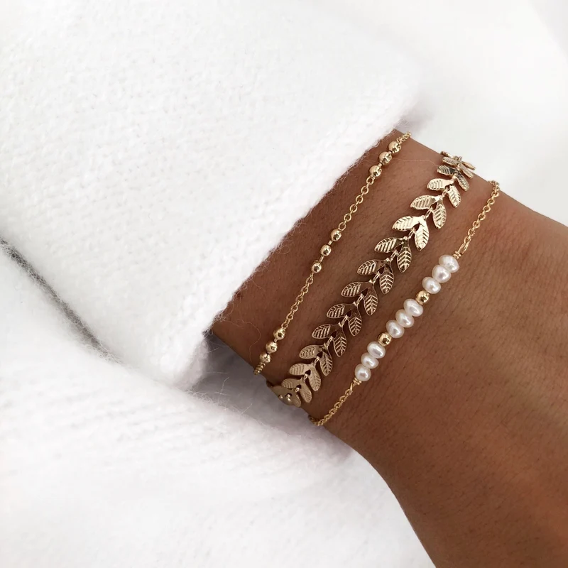 Bracelet "Douci" plaqué or