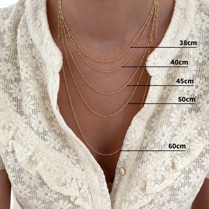 Collier "Constellation" plaqué or