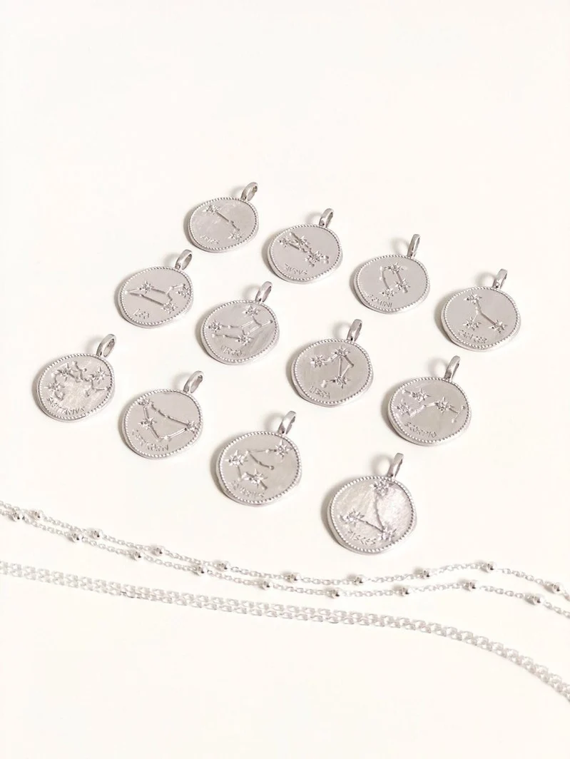 Collier "Constellation" argent