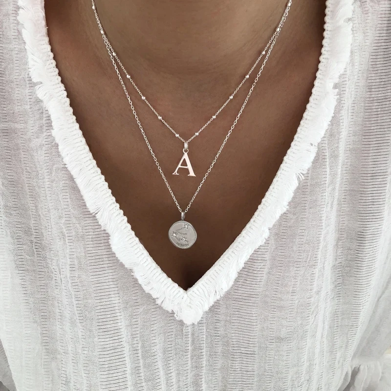 Collier "Constellation" argent