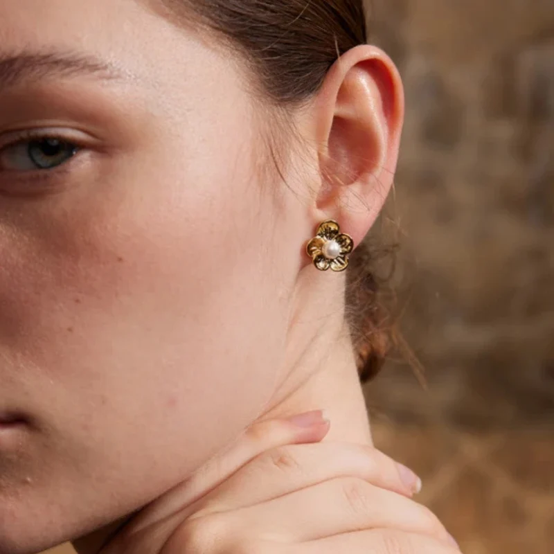 Boucles d'Oreilles Mini Fleur