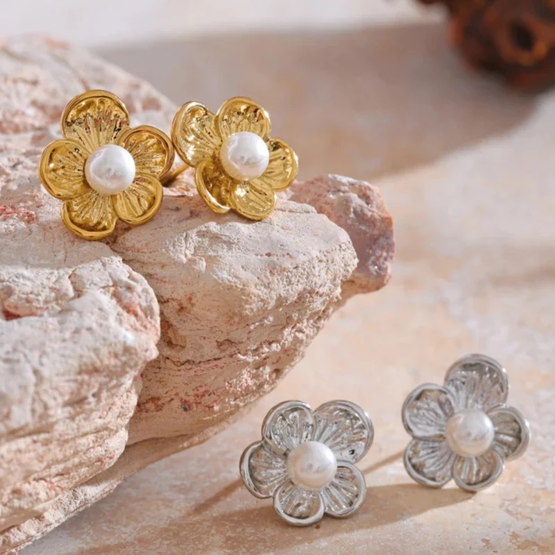 Boucles d'Oreilles Mini Fleur