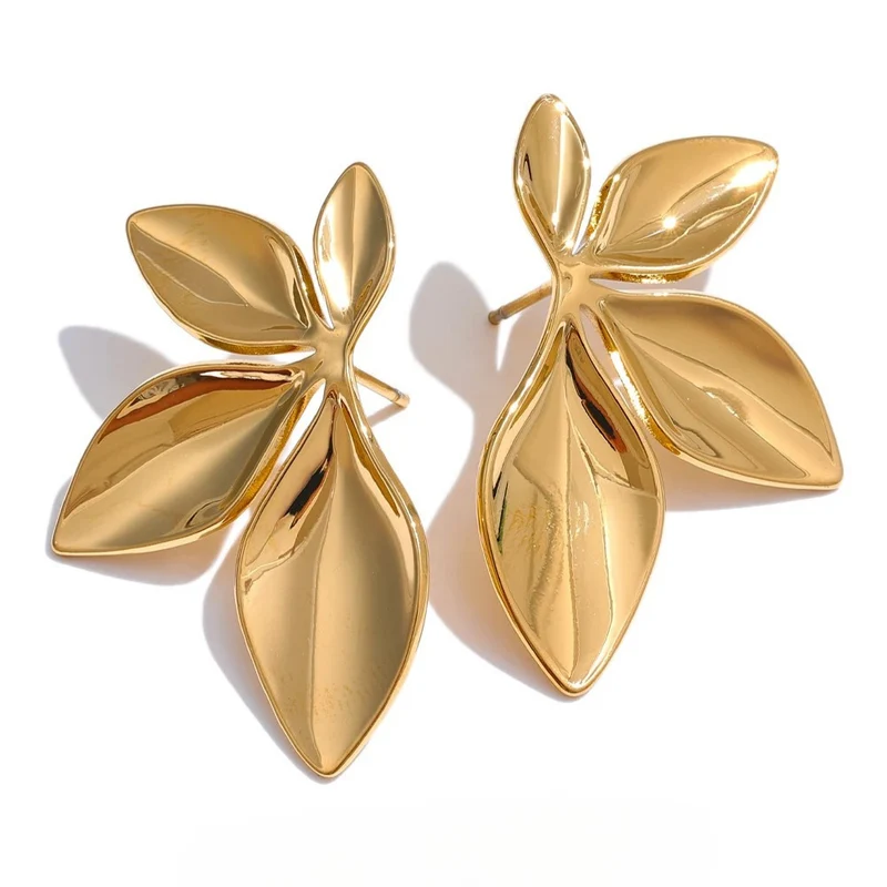 Boucles d'Oreilles Fleur Design