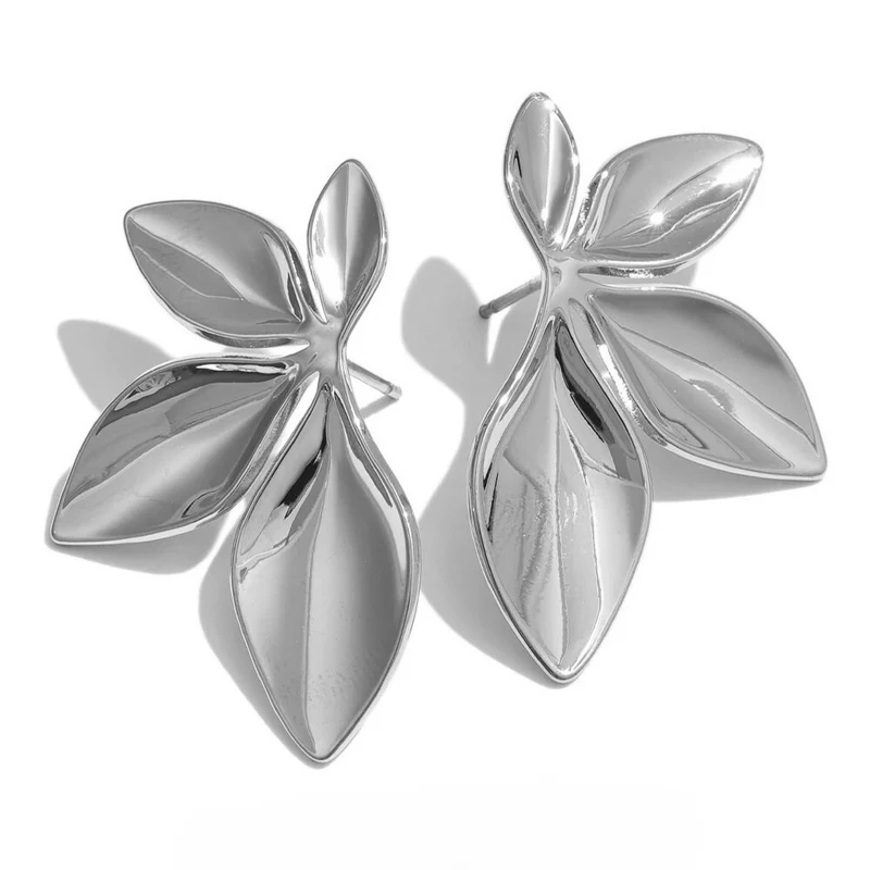 Boucles d'Oreilles Fleur Design