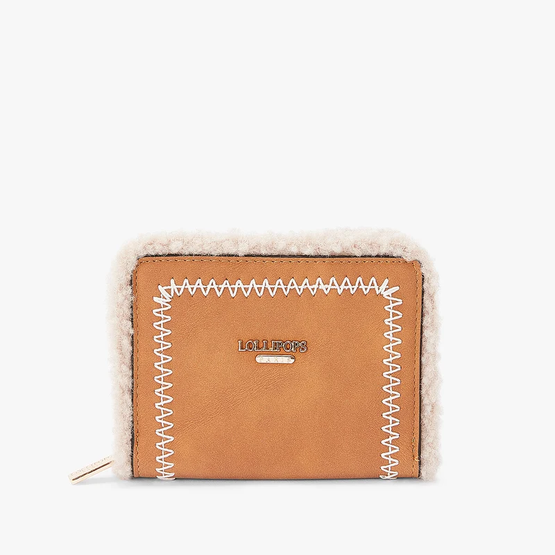 Petit portefeuille beige Manduria