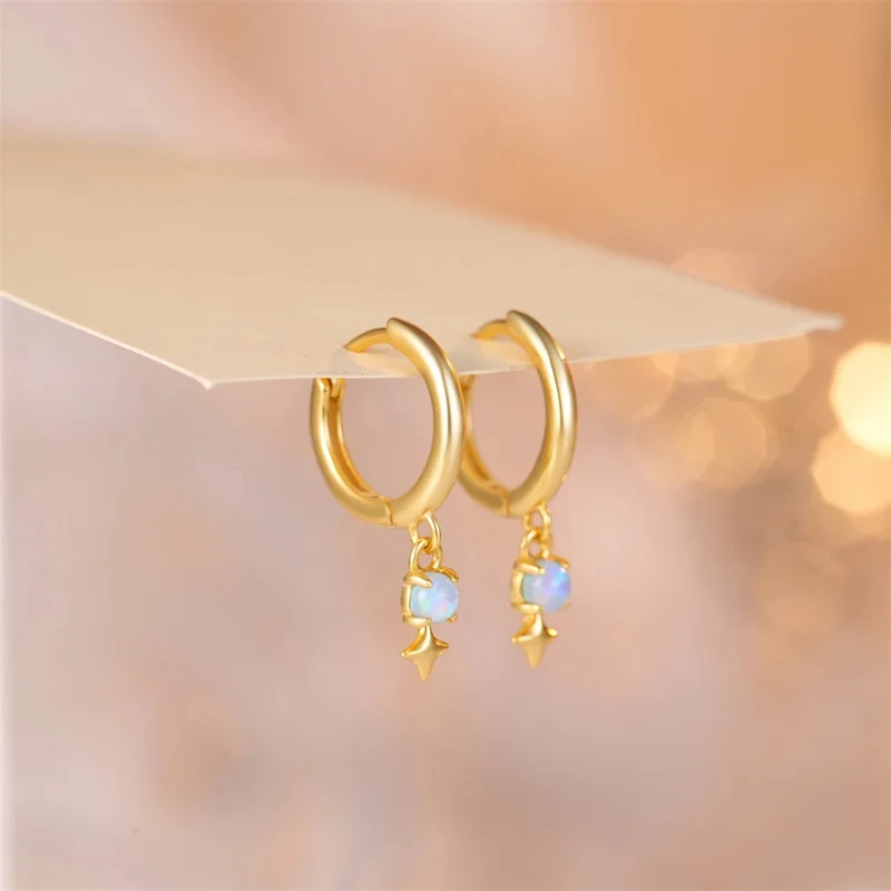 Boucles d'Oreilles Étoile Design