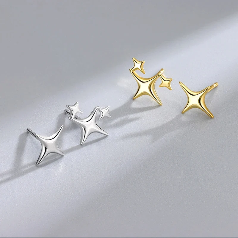 Boucles d'Oreilles Étoile Céleste