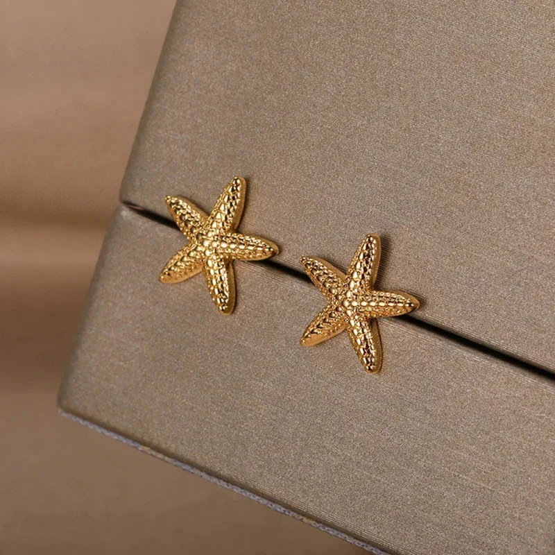 Boucles d'Oreilles Mini Étoile de Mer