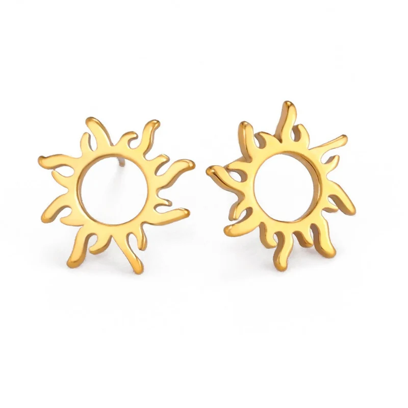 Boucles d'Oreilles Mini Soleil