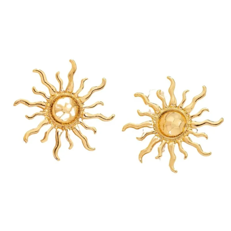 Boucles d'Oreilles Gros Soleil