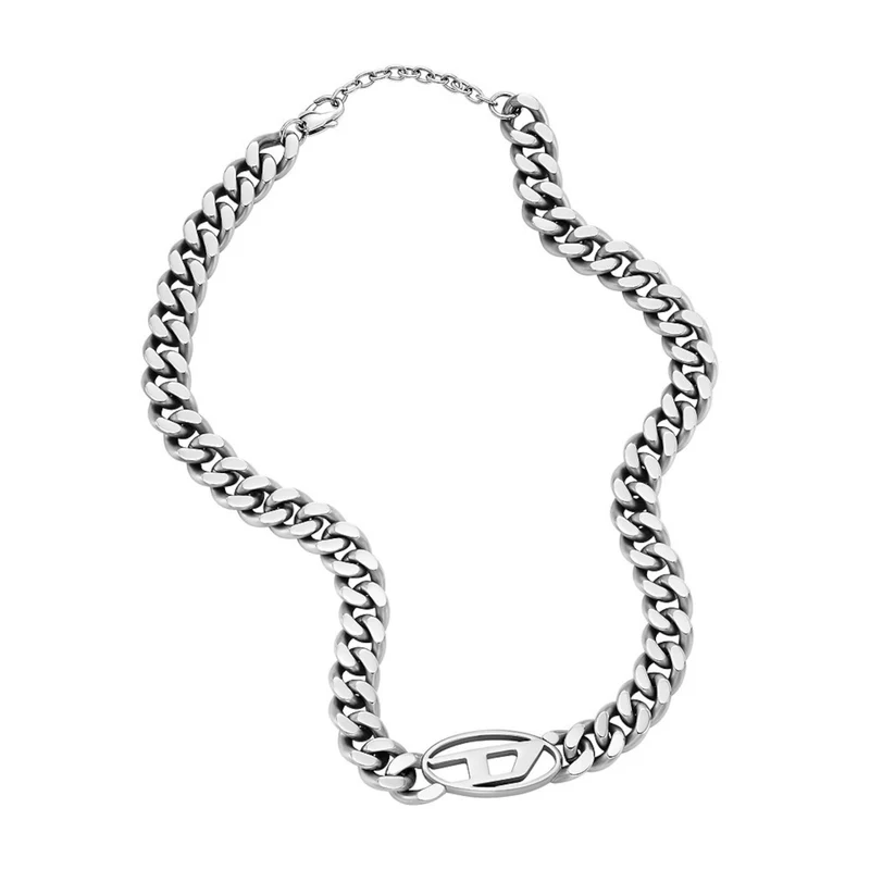 Diesel Steel Collier Argent DX1433040