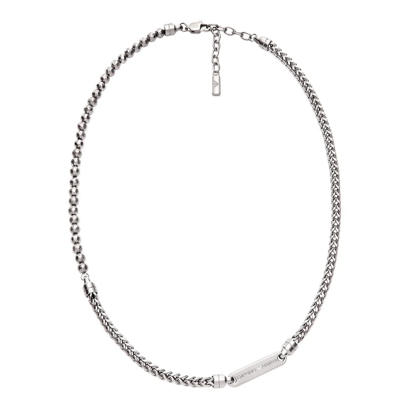 Emporio Armani Collier couleur argent EGS3182040