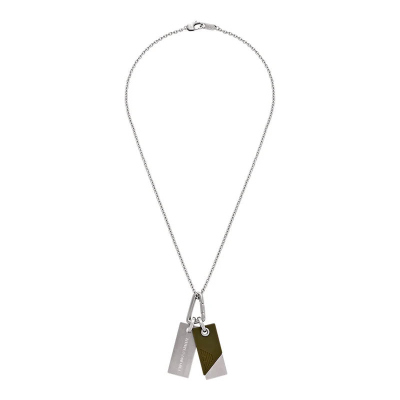 Emporio Armani Collier couleur argent EGS3179040