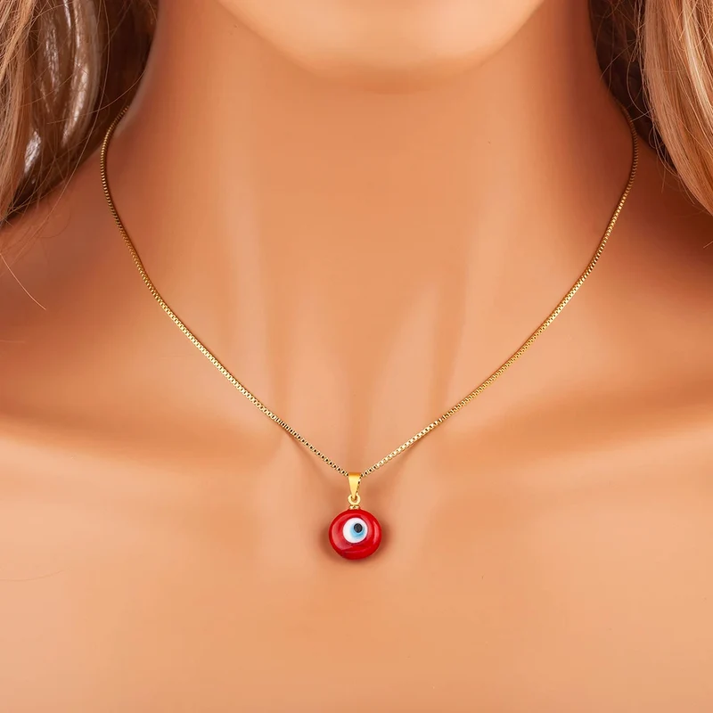 Collier Œil Turc Bleu Ciel