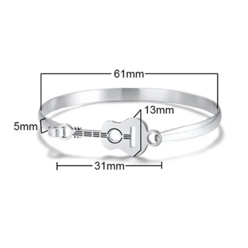 Bracelet Guitare Rigide