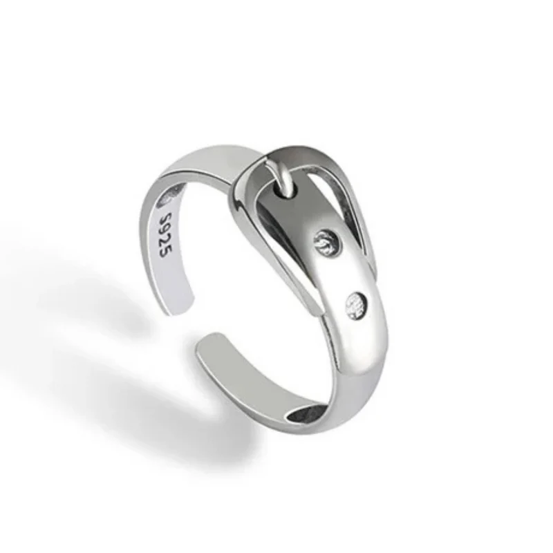 Bague Ceinture Argent