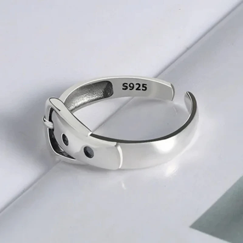 Bague Ceinture Argent