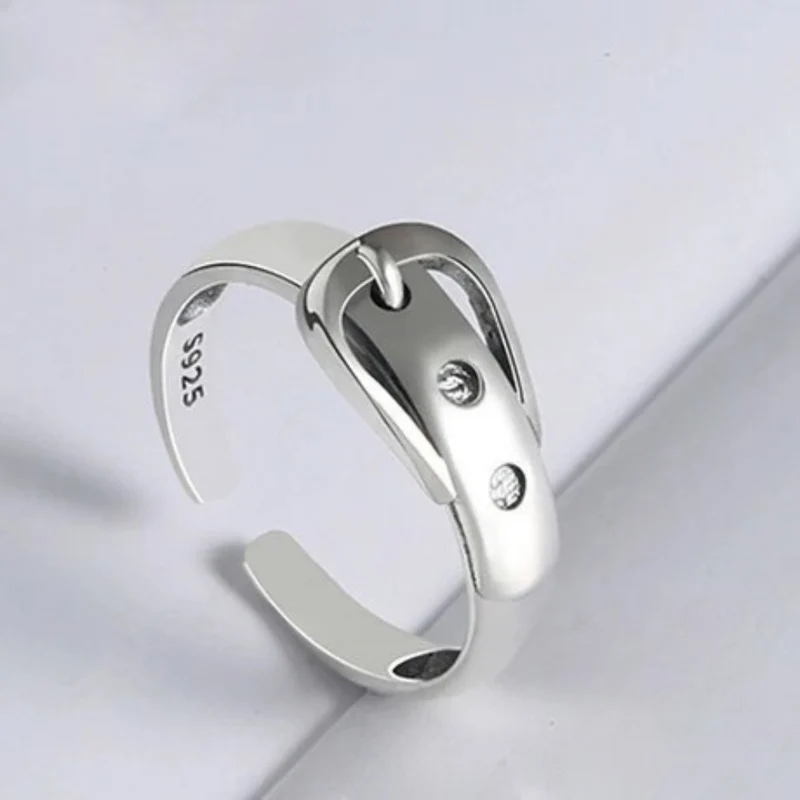 Bague Ceinture Argent