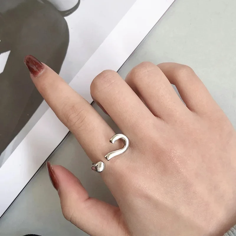 Bague Point d'Intérogation