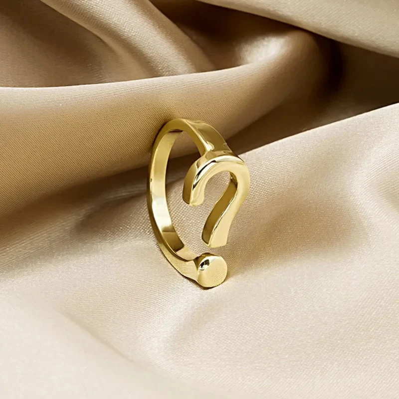 Bague Point d'Intérogation