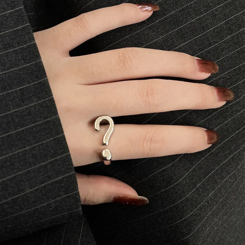 Bague Point d'Intérogation