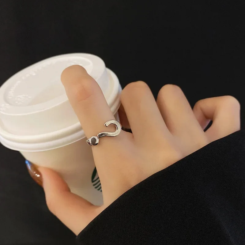 Bague Point d'Intérogation
