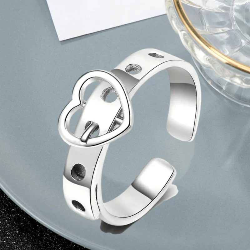 Bague Cœur Ceinture