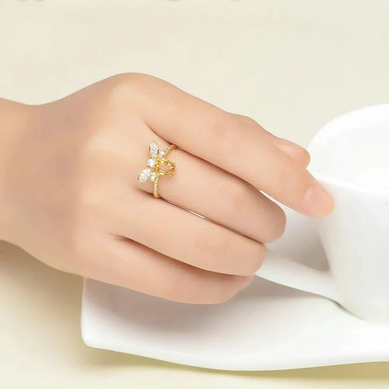 Bague Abeille Pierre