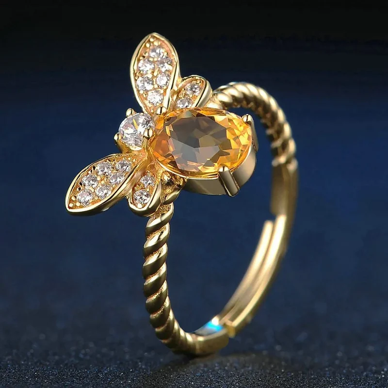Bague Abeille Pierre