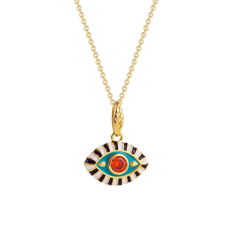 Collier Œil Grec Couleur