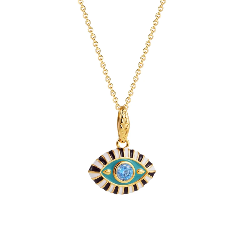 Collier Œil Grec Couleur