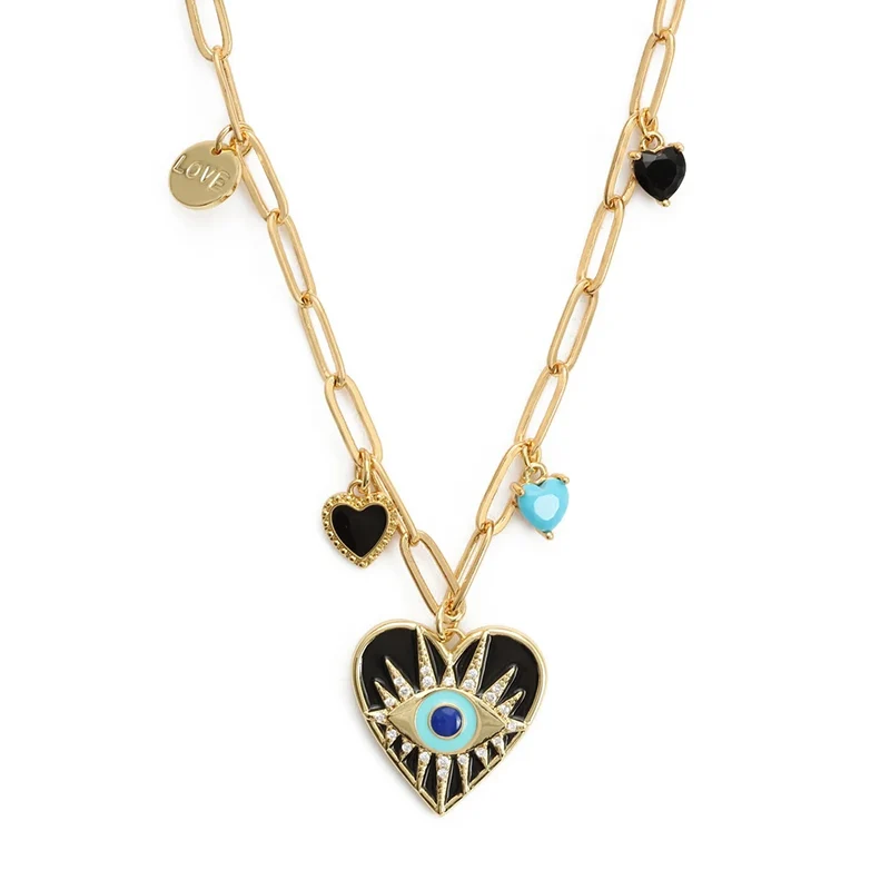 Collier Breloque Mauvais Œil