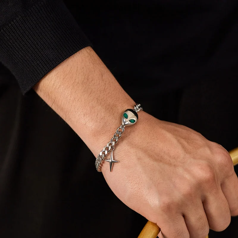 Bracelet Alien Homme