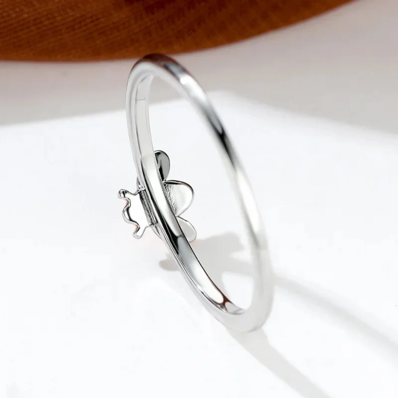 Bague Abeille Or et Argent