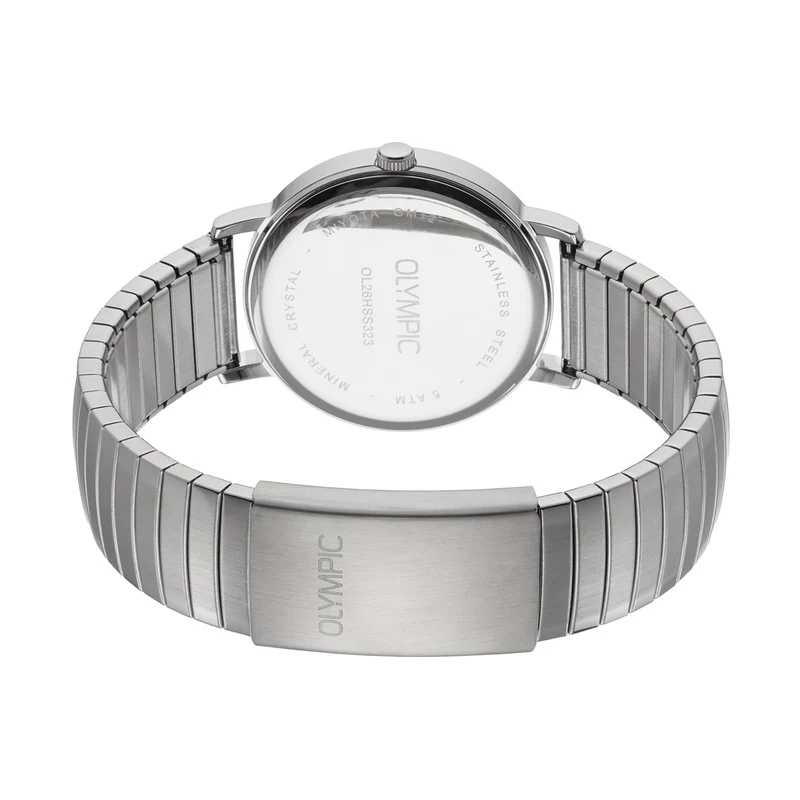 Olympic Lucas Silver Men's Watch OL26HSS323