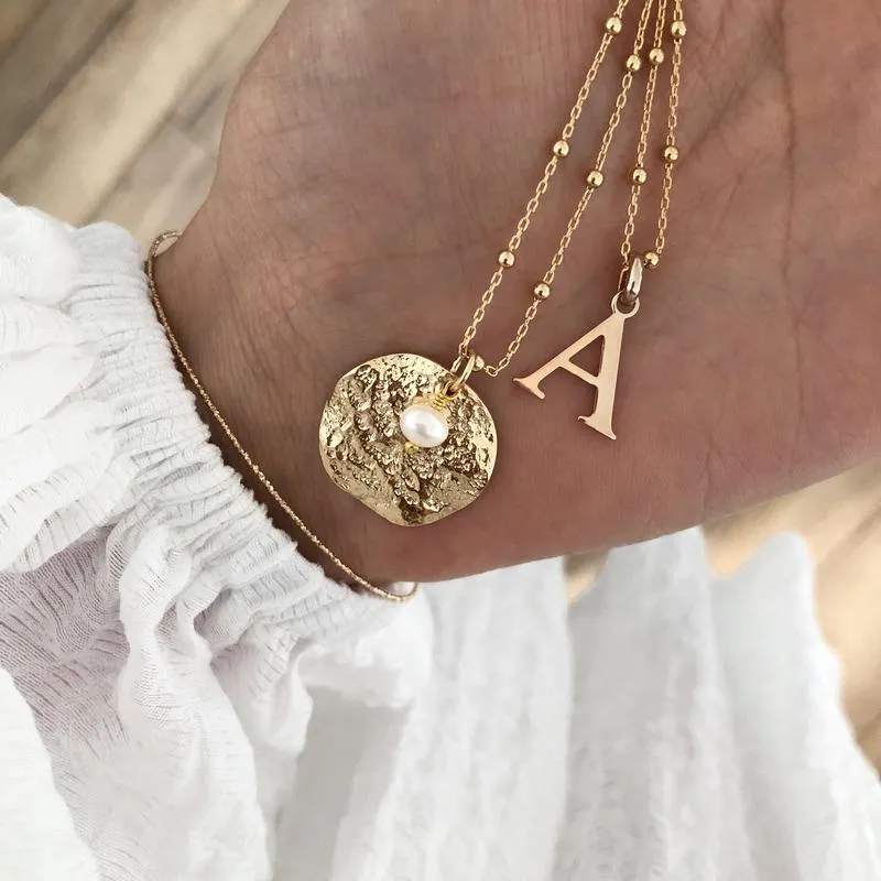 Collier "Ohana" plaqué or