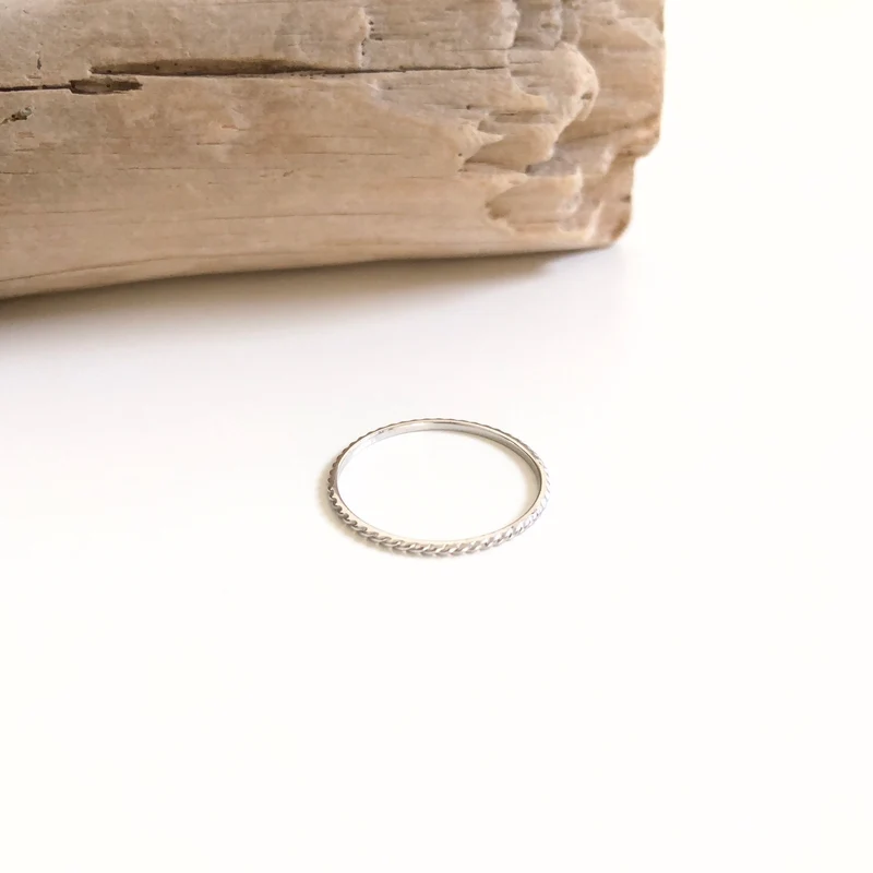 Bague "Louise" argent