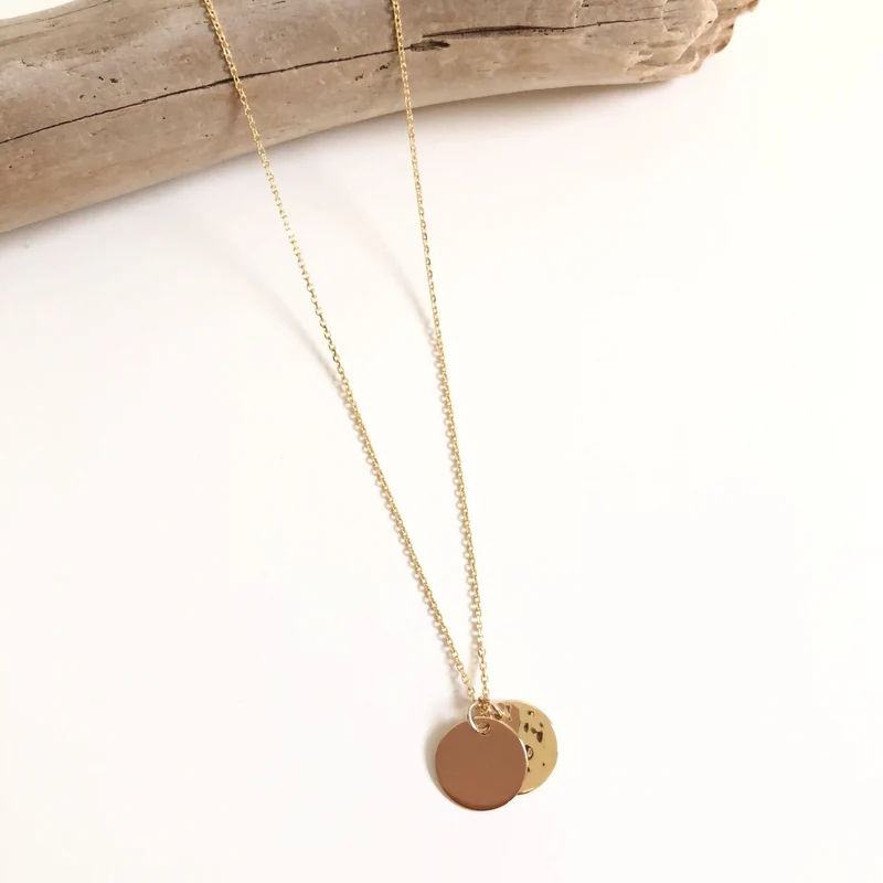 Collier "Lisy" plaqué or