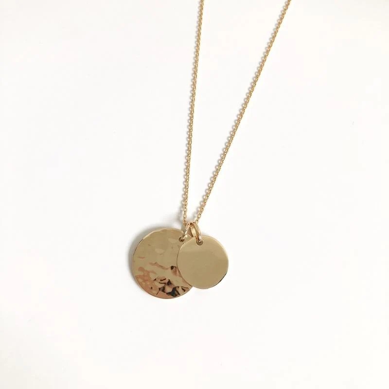 Collier "Melora" plaqué or