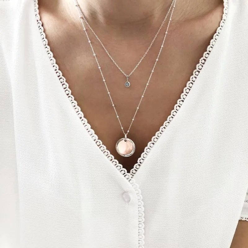 Collier "Médaillon" argent