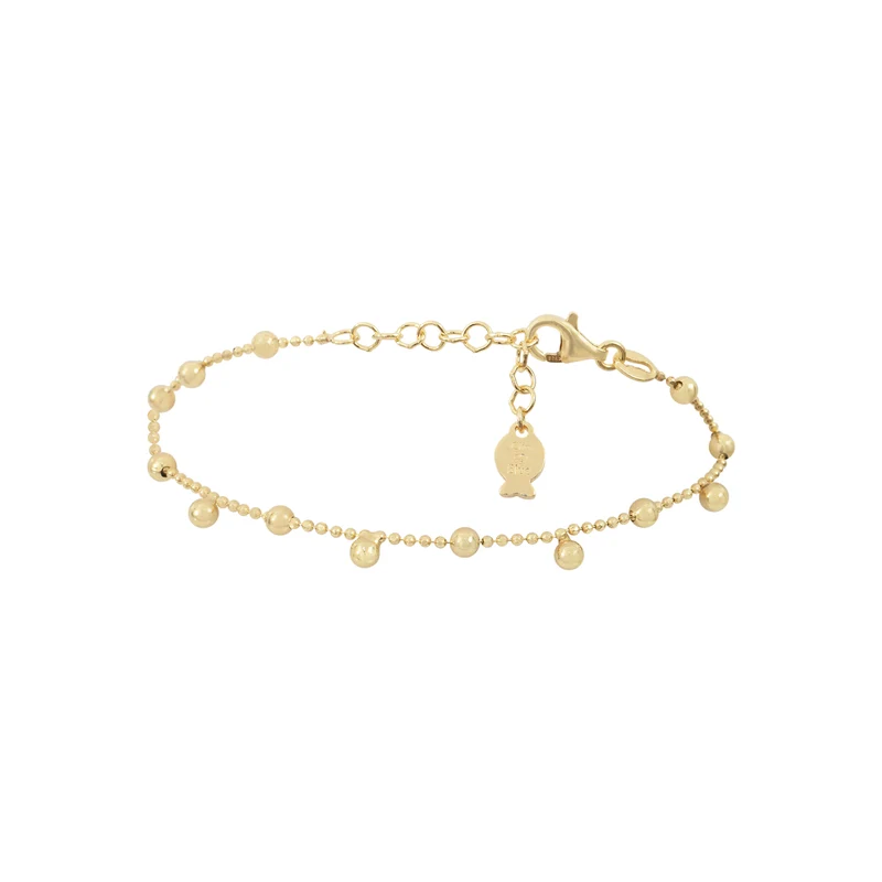 Bracelet Boules Paco Doré