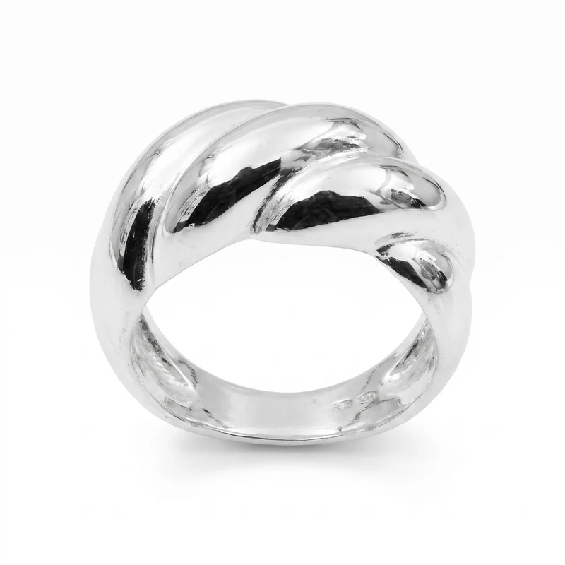 Bague Torsade