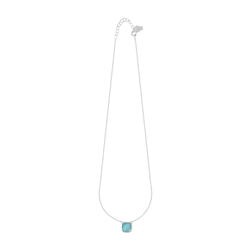 Collier Sissi Bleu Pacifique