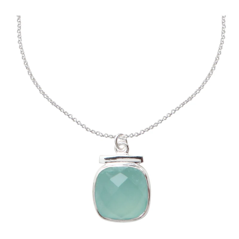 Collier La Pompadour Calcédoine