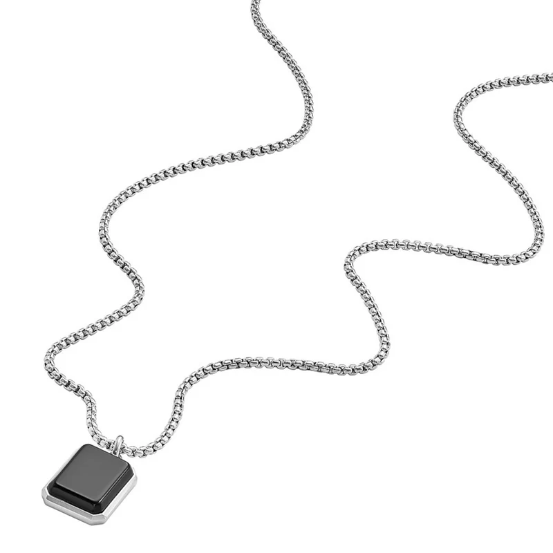 Fossil Collier Argent JF04601040