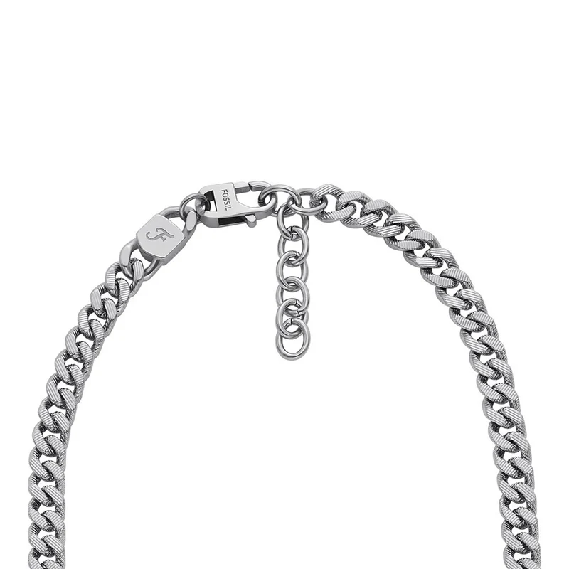 Fossil Harlow Collier Argent JF04696040