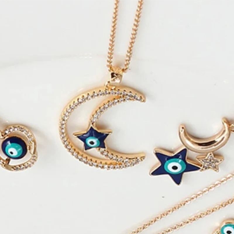 Collier Œil Lune