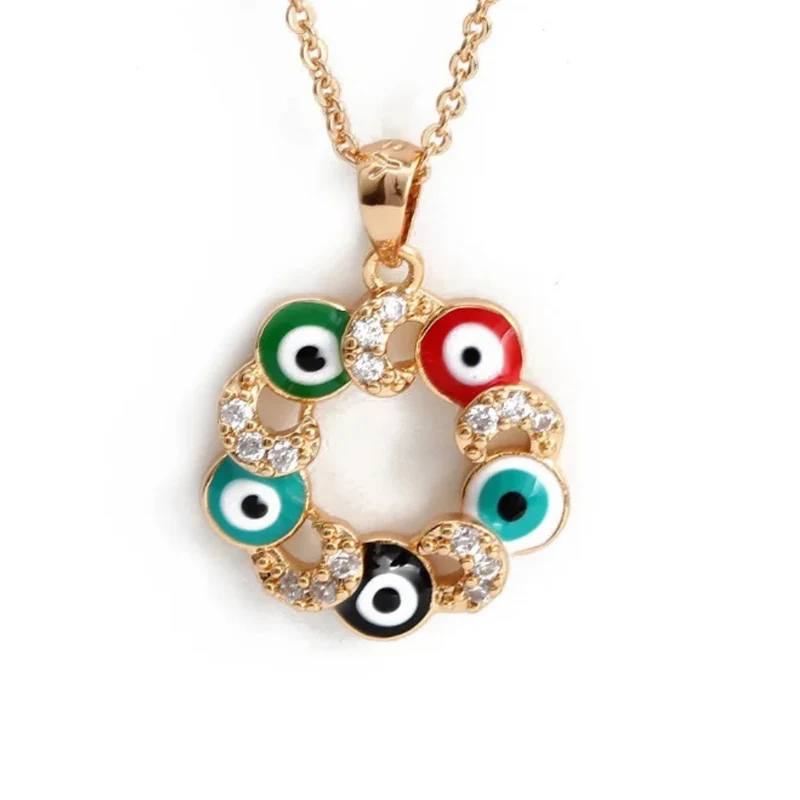 Collier Œil Cercle
